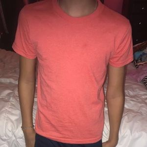 Two Boys Shirts , Red-Orange and Yellow